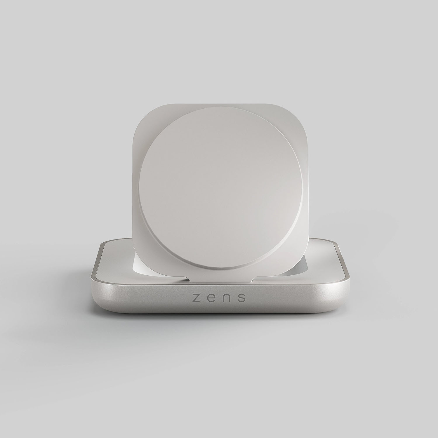 ZENS Magnetic Nightstand Charger Qi2 15W Fast Charge White