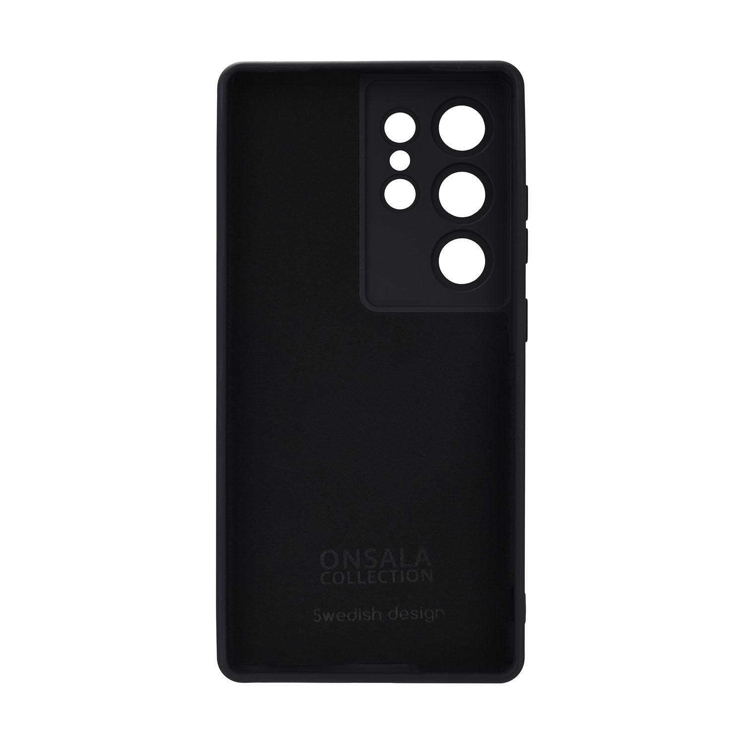 ONSALA Back Silicone Touch Recycled Samsung S25 Ultra 5G Black