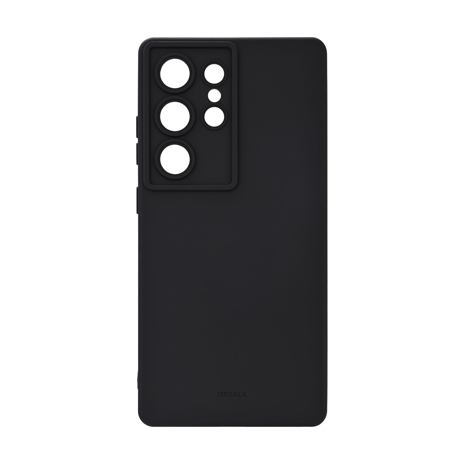 ONSALA Back Silicone Touch Recycled Samsung S25 Ultra 5G Black
