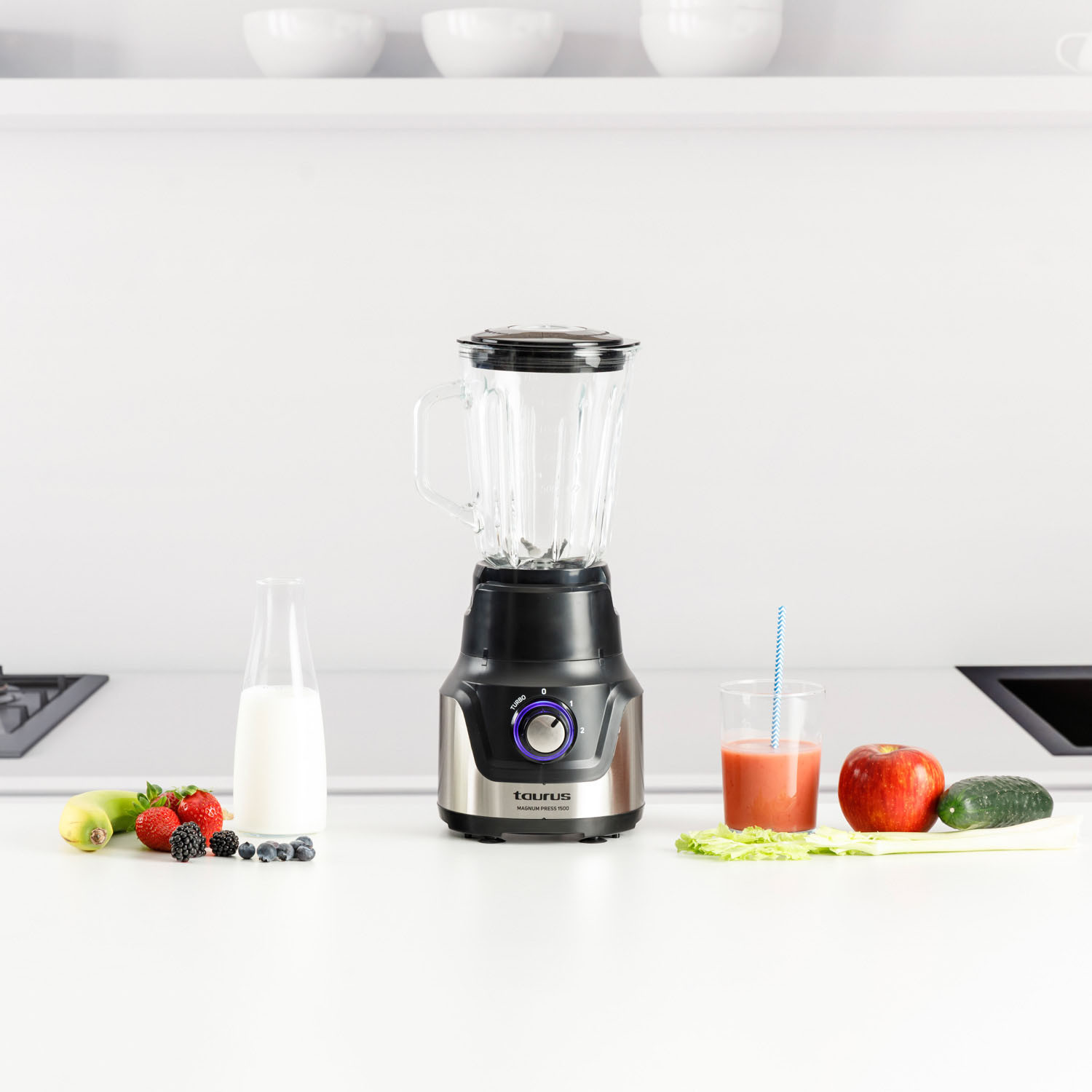 TAURUS Jar Blender Magnum Press 1500