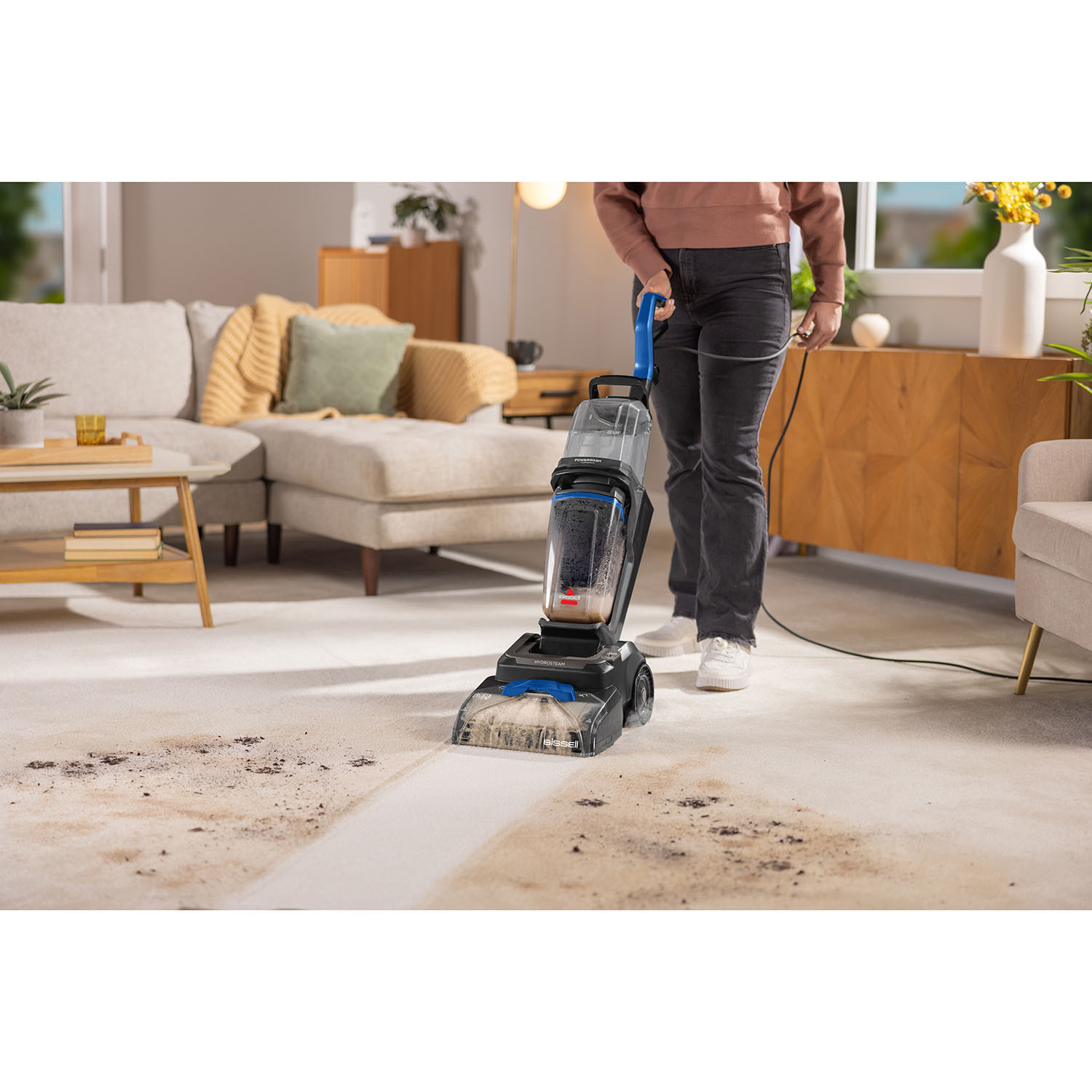 BISSELL Carpet Cleaner Powerwash HydroSteam