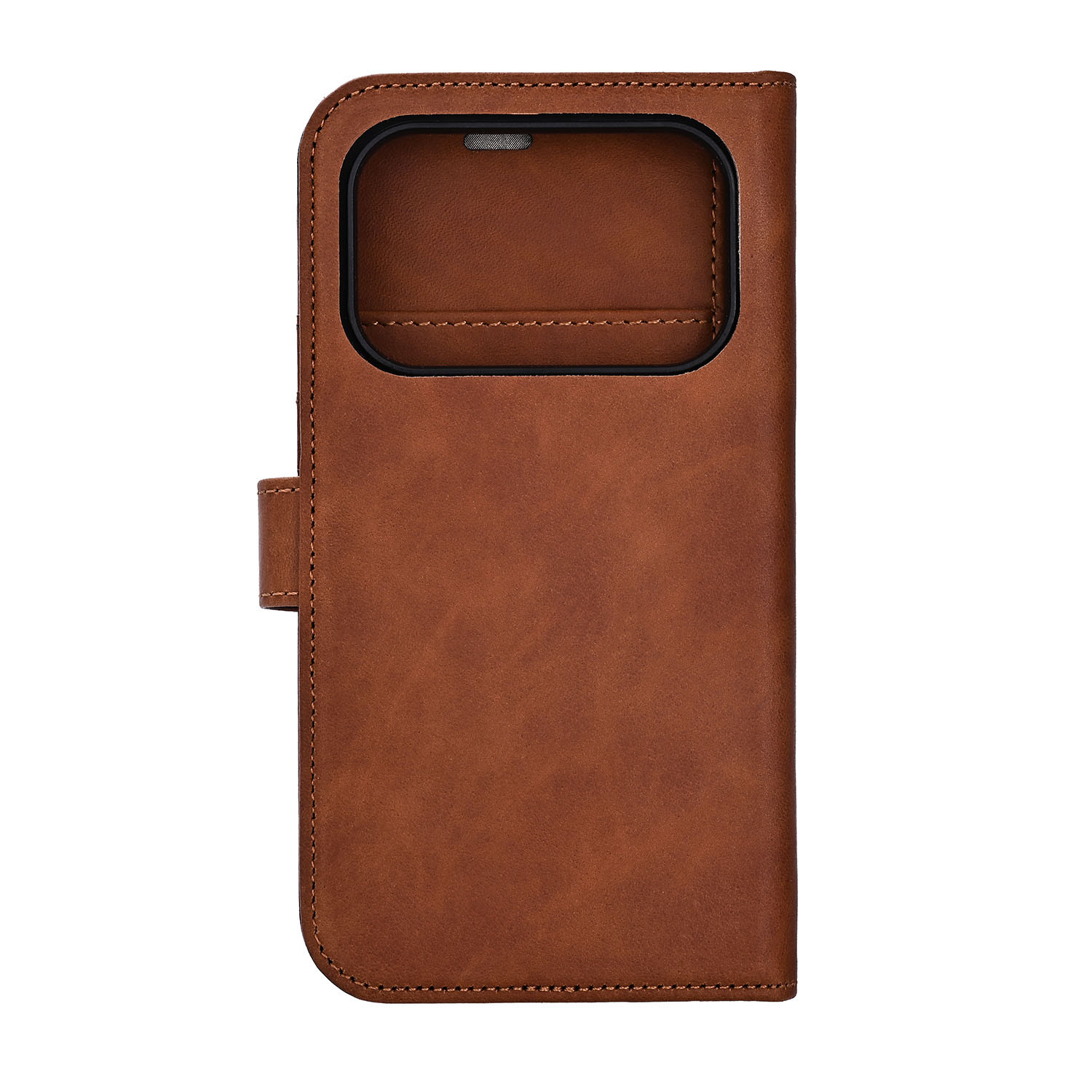 RADICOVER 2in1 Anti Radiation RFID 3 card MagS iPhone 17 Pro Brown Leather