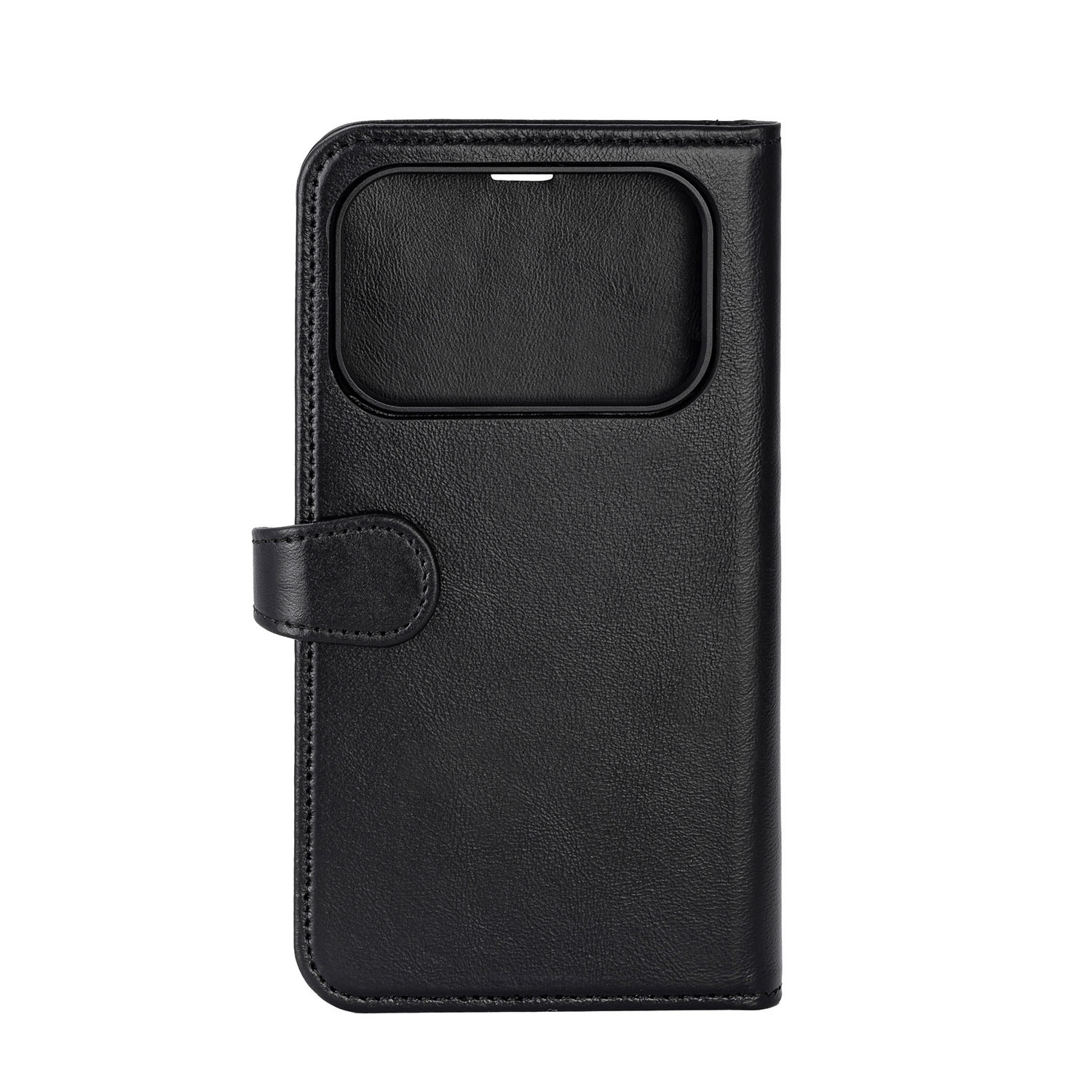 BUFFALO 2in1 Leather 3 card MagSeries iPhone 17 Pro Max Black