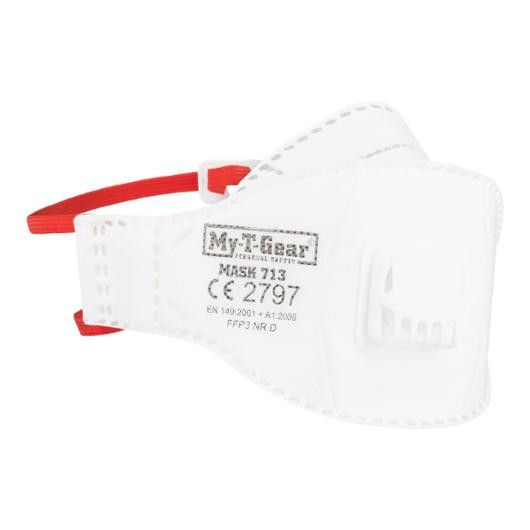 Støvmaske Mtg 713 Ffp3 M/Ventil (15 stk)