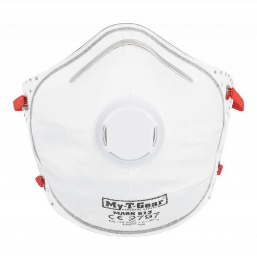 BildeStøvmaske Mtg 513 Ffp3 M/Ventil (10 stk)