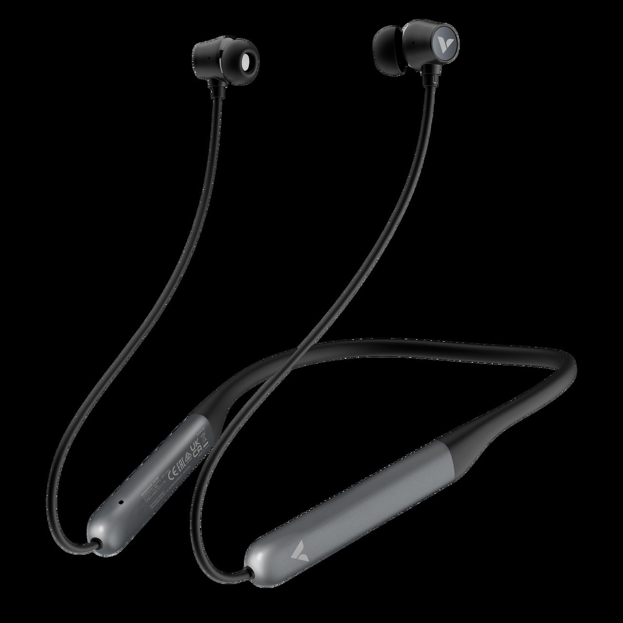 BildeTruSound ANC Neckband Earbuds Black