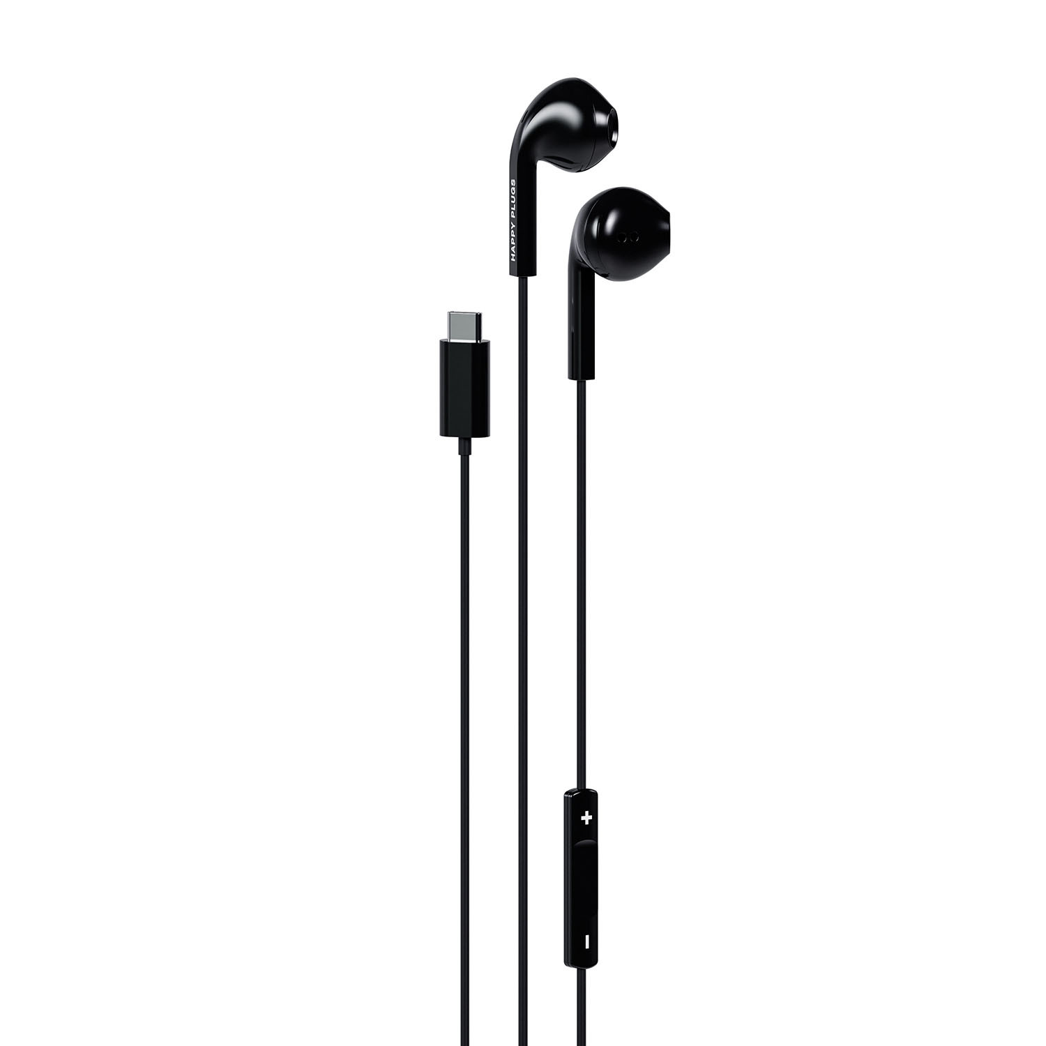 BildeHAPPY PLUGS Headphone Wired In-Ear USB-C Black