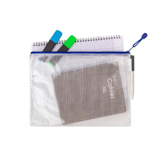 Oppbevaringslomme Djois A4 Blå (8 stk)