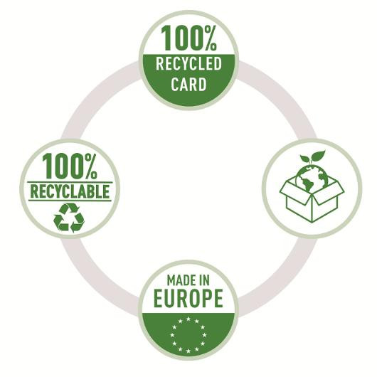 Hengemappe Esselte Standard A4 Rød (25 stk)