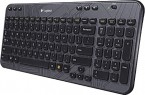 Logitech K360 Trdls tastatur Nordic, Sort