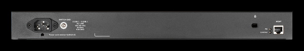 24 ports GE + 2 10GE ports + 2 SFP+ Smart Managed Switch  