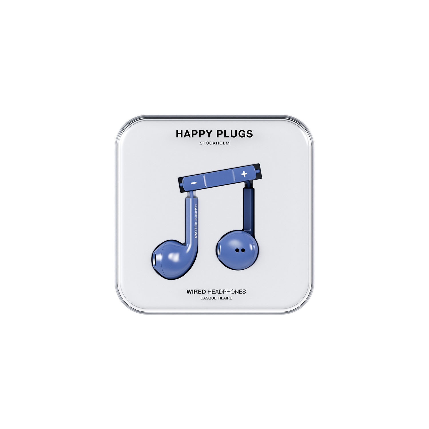 HAPPY PLUGS Headphone Wired In-Ear USB-C Blue