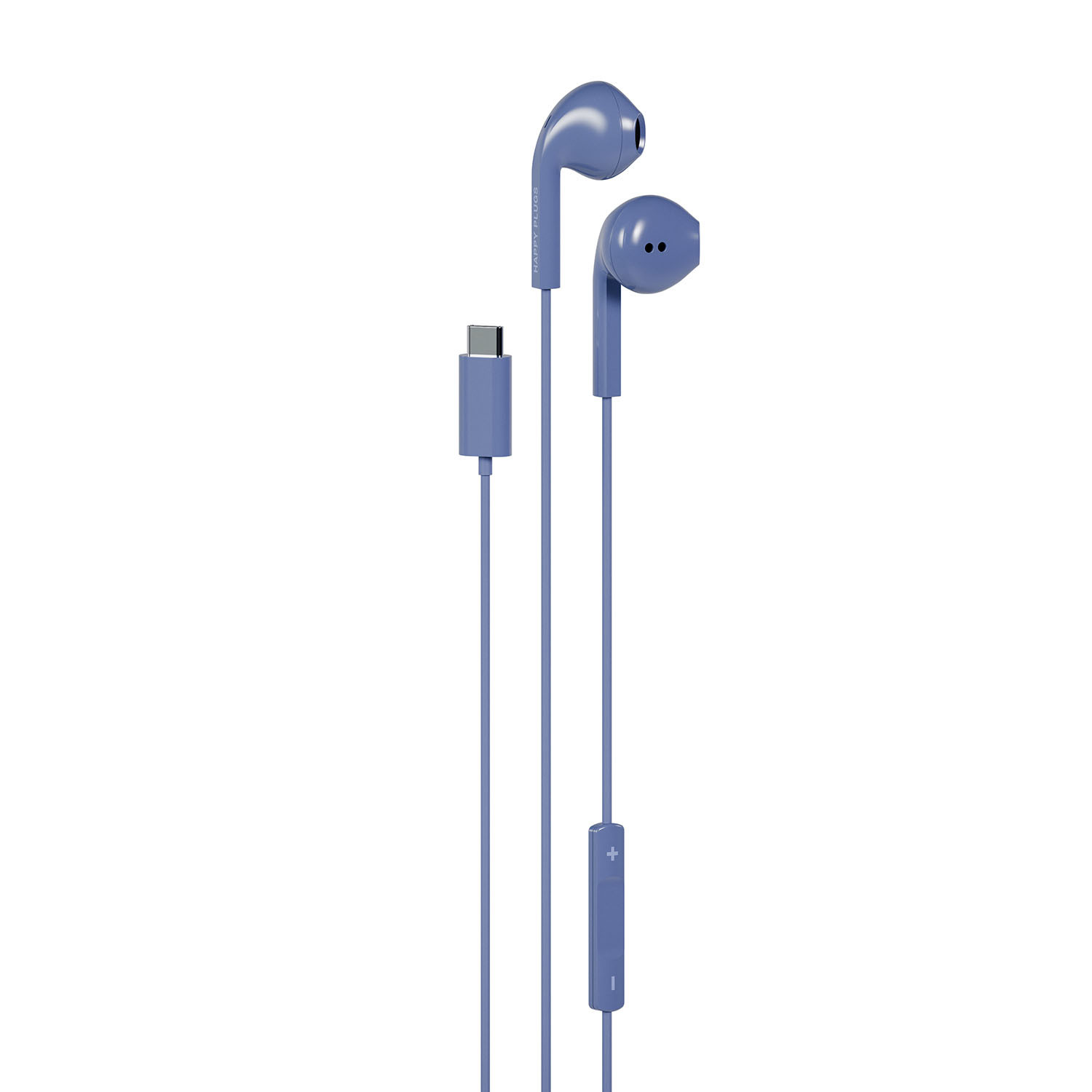 HAPPY PLUGS Headphone Wired In-Ear USB-C Blue