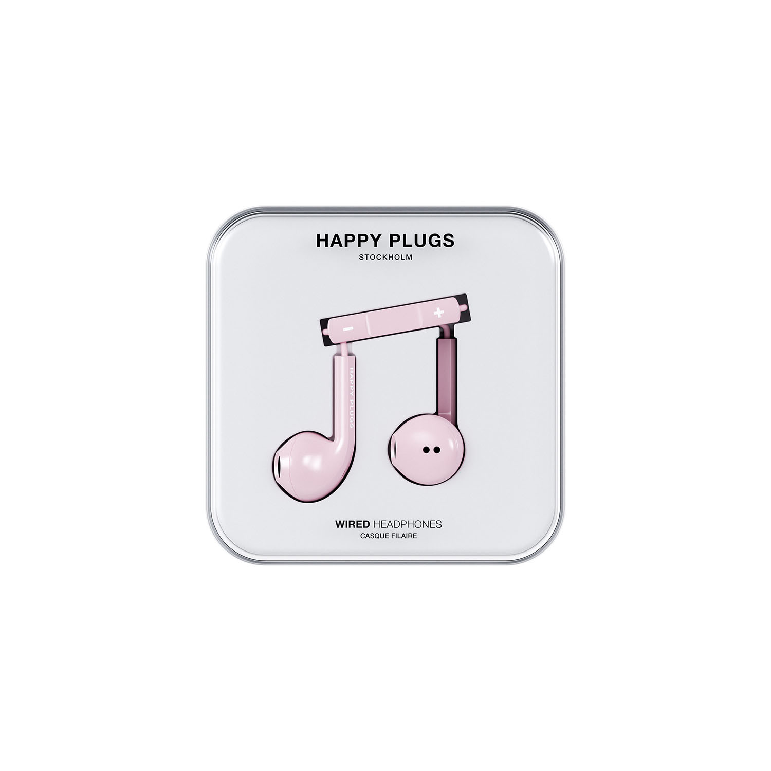 HAPPY PLUGS Headphone Wired In-Ear USB-C Pink
