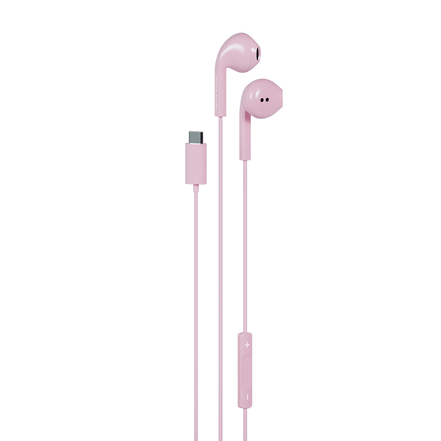 HAPPY PLUGS Headphone Wired In-Ear USB-C Pink