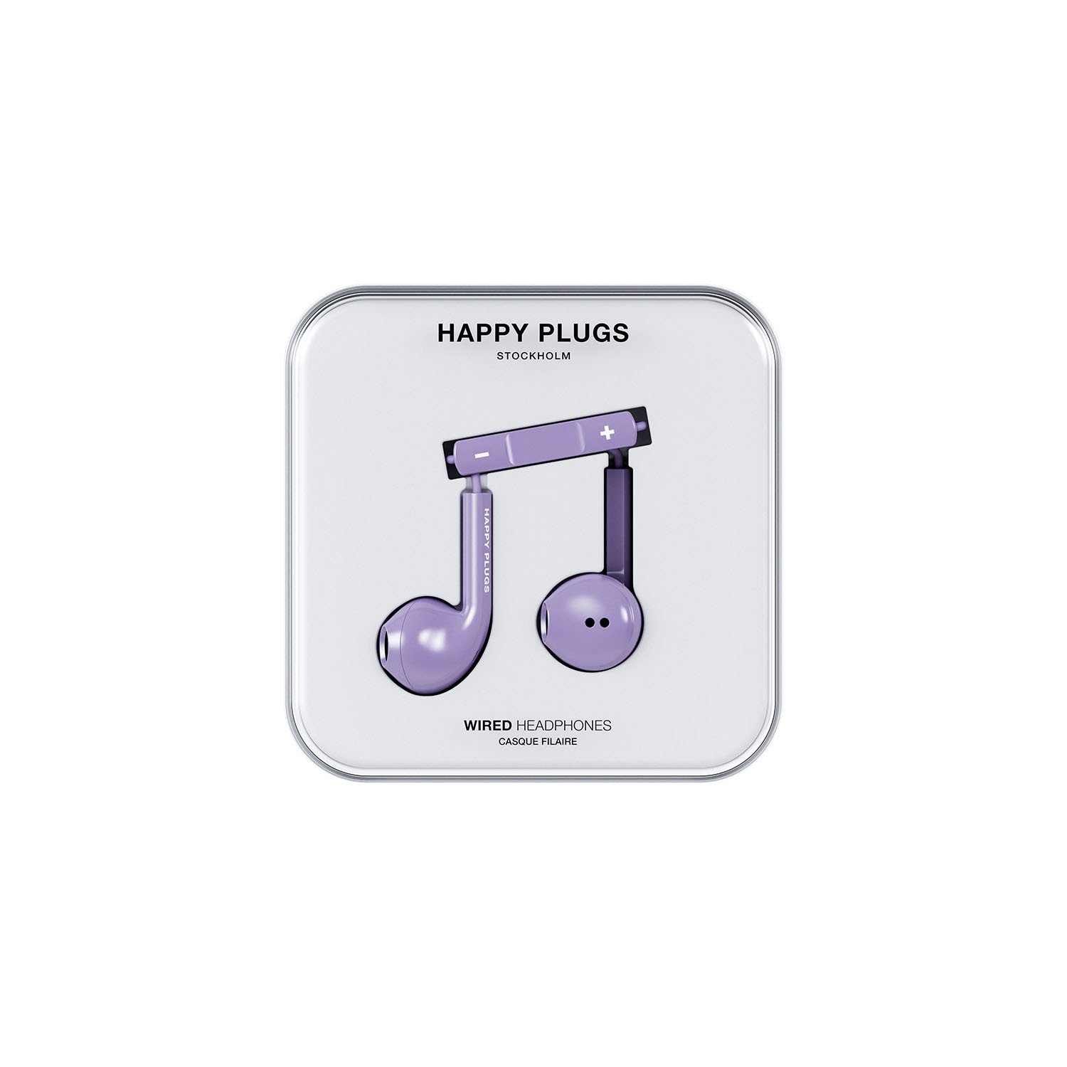 HAPPY PLUGS Headphone Wired In-Ear USB-C Purple