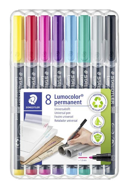 BildeMerkepenn Lumocolor 317M Ass. (8 stk)