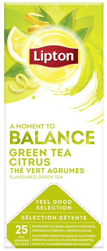 BildeTe Lipton Grønn M/Sitron (25 stk)
