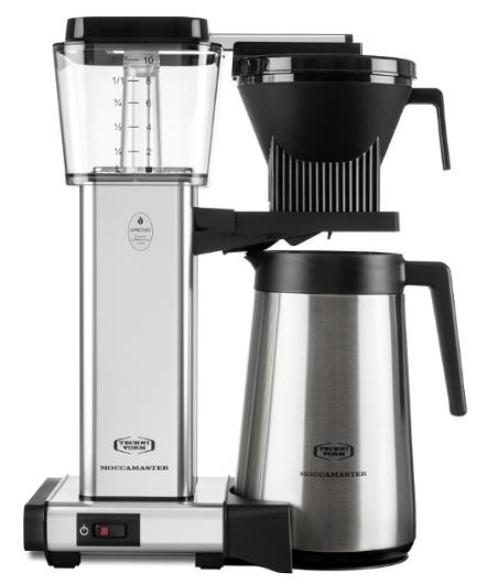 BildeKaffetrakter Moccamaster Thermo Sølv