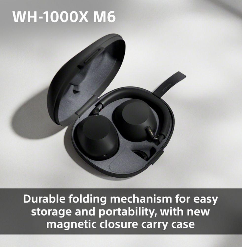 SONY Headphones WH-1000XM6 - Black