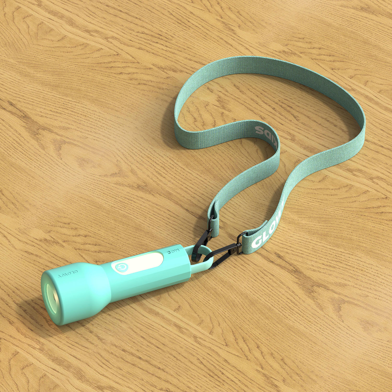 MOB Flashlight Glowy Blue