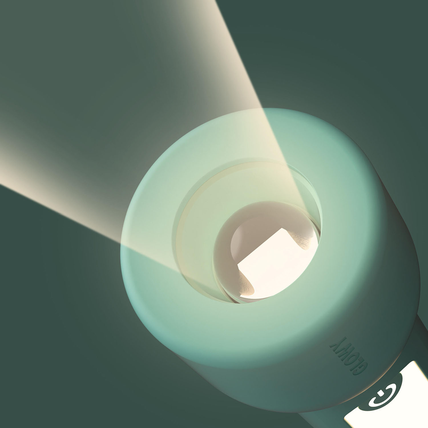 MOB Flashlight Glowy Blue