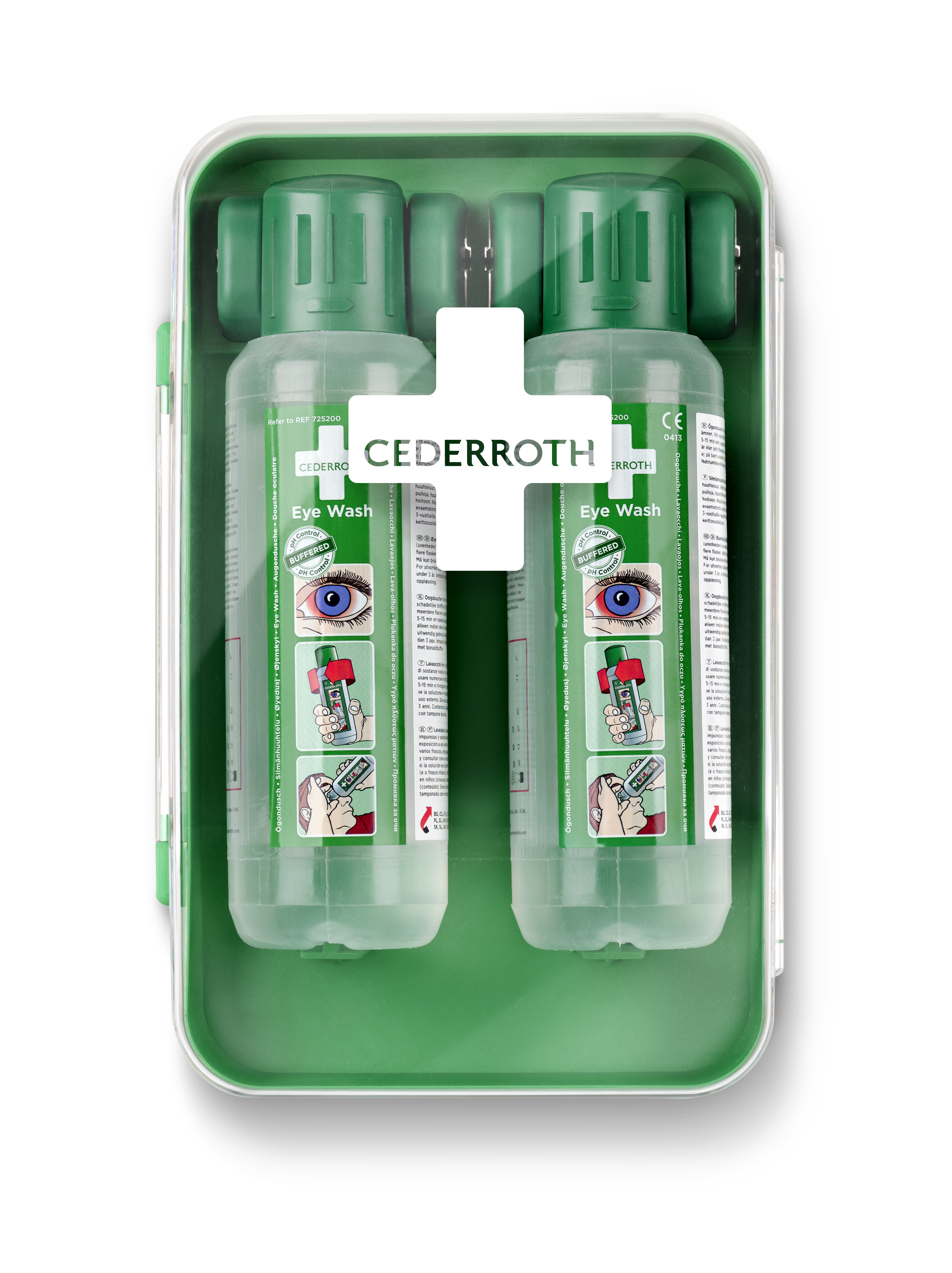 Øyedusjstasjon Cederroth (500Ml X 2)