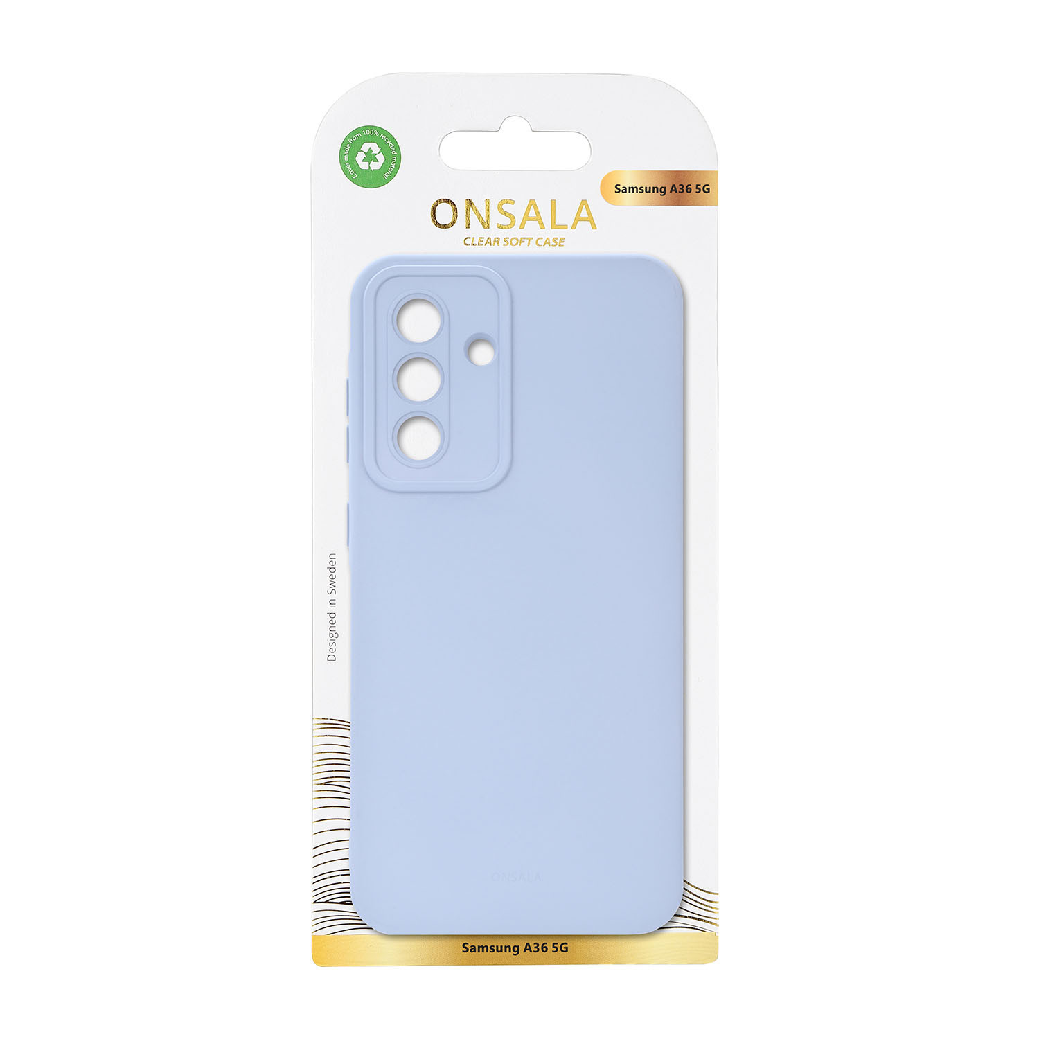 ONSALA Back Silicone Touch Recycled Samsung A36/A56 5G Summer Sky