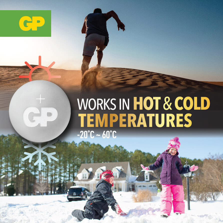 GP Lithium Coin Cell CR1616 1-pack