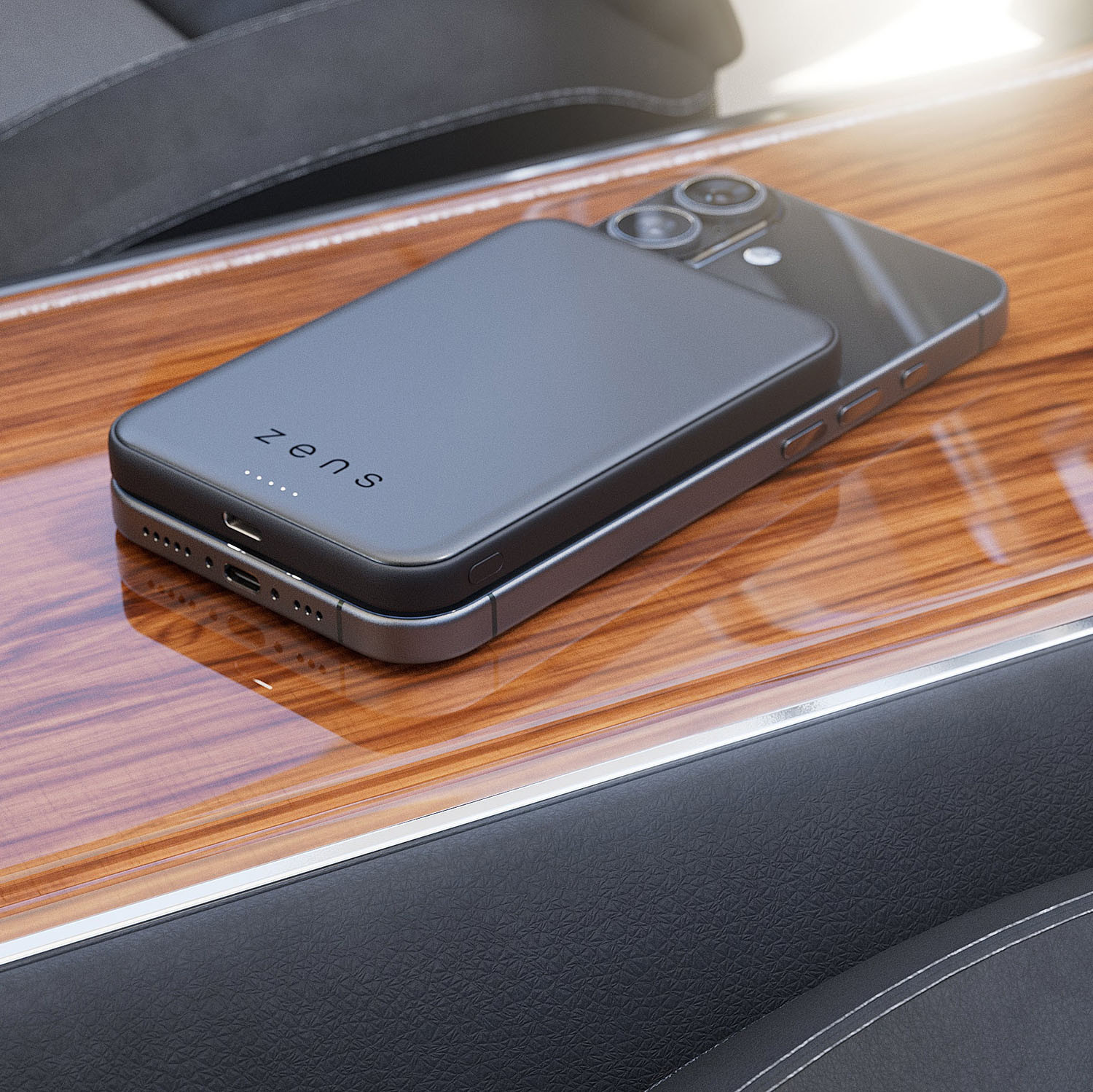 BildeZENS Powerbank Pro 2 Slim Qi2.2 5.000 mAh 25W Black