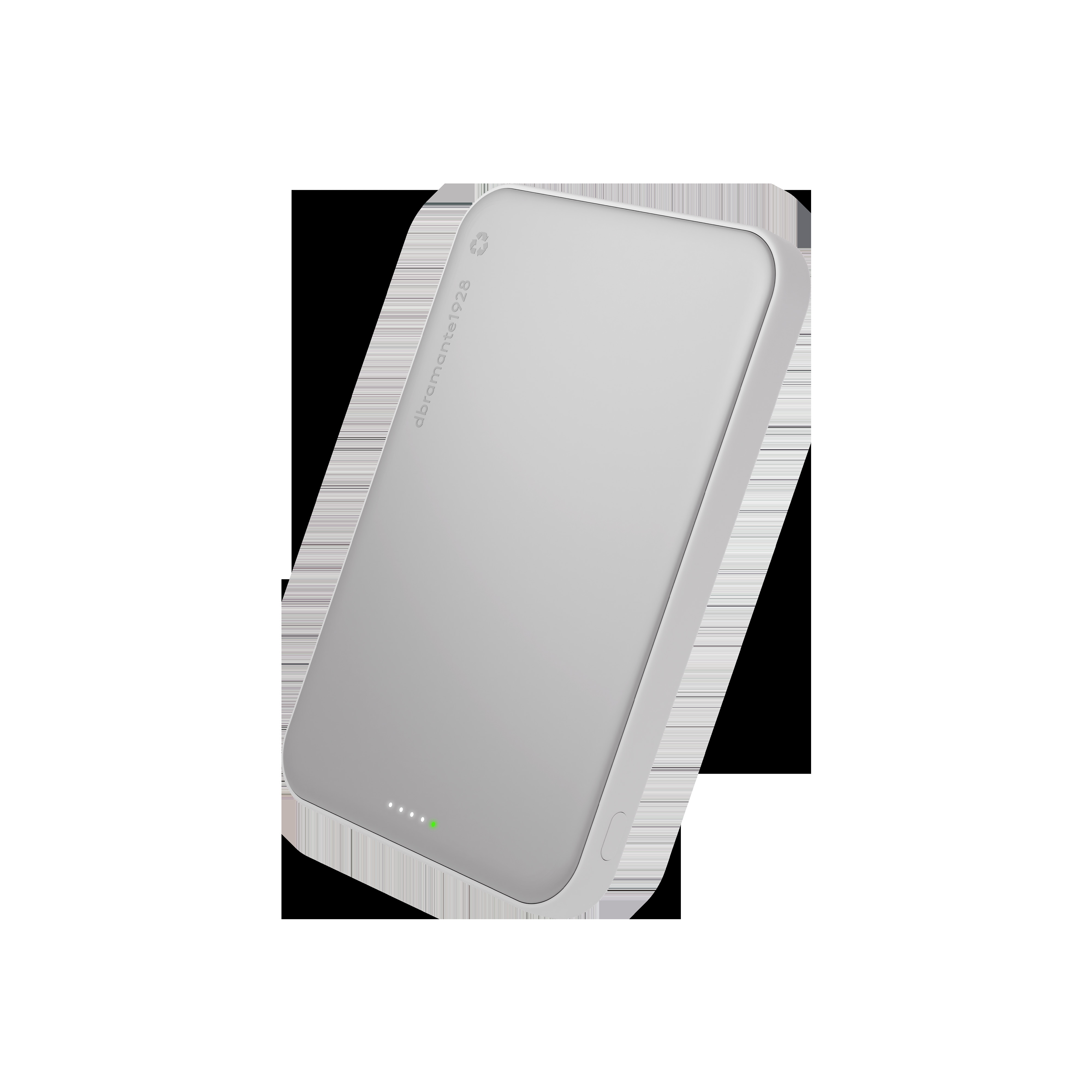 BildeDBRAMANTE re-charge - Power Bank 5K WL Slim Qi2 25w - White