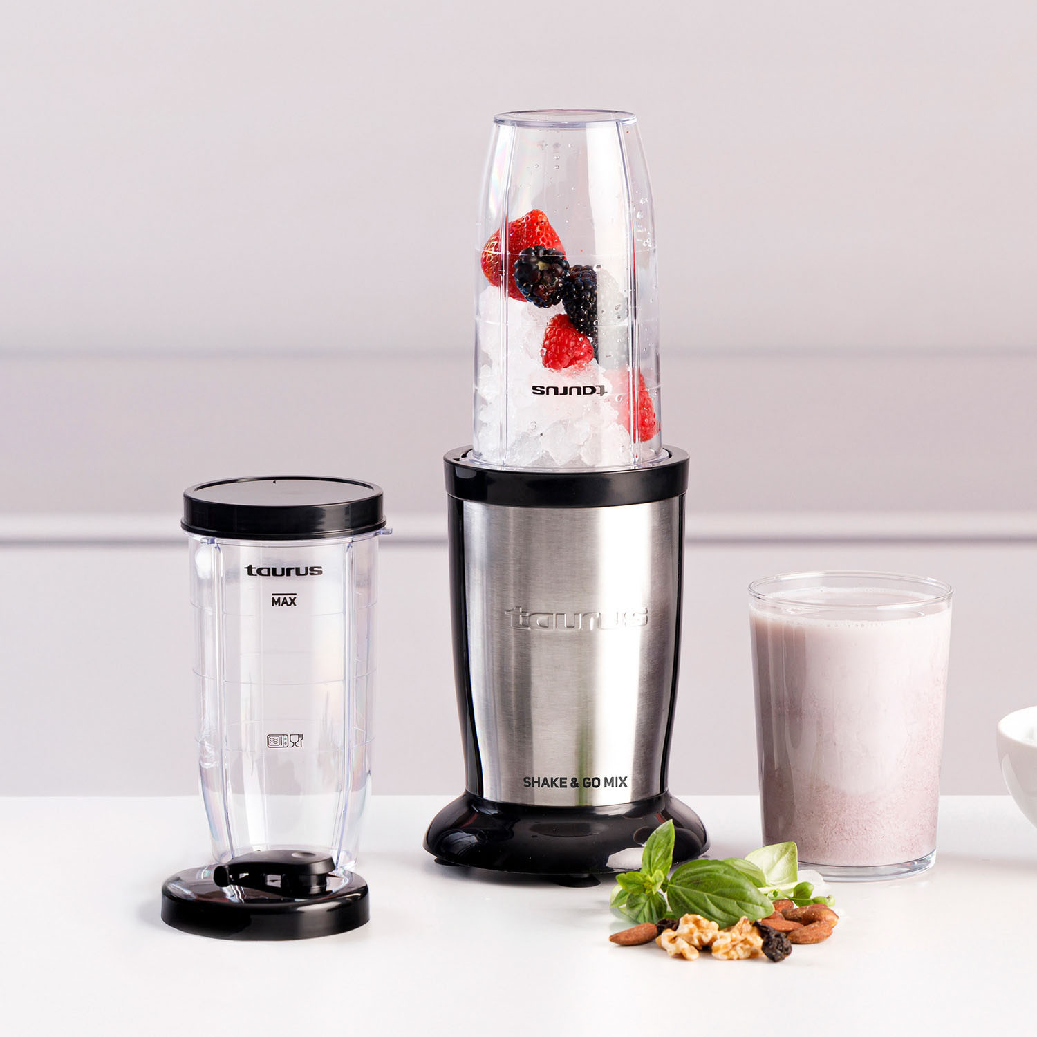TAURUS Smoothie Blender SHAKE & GO MIX