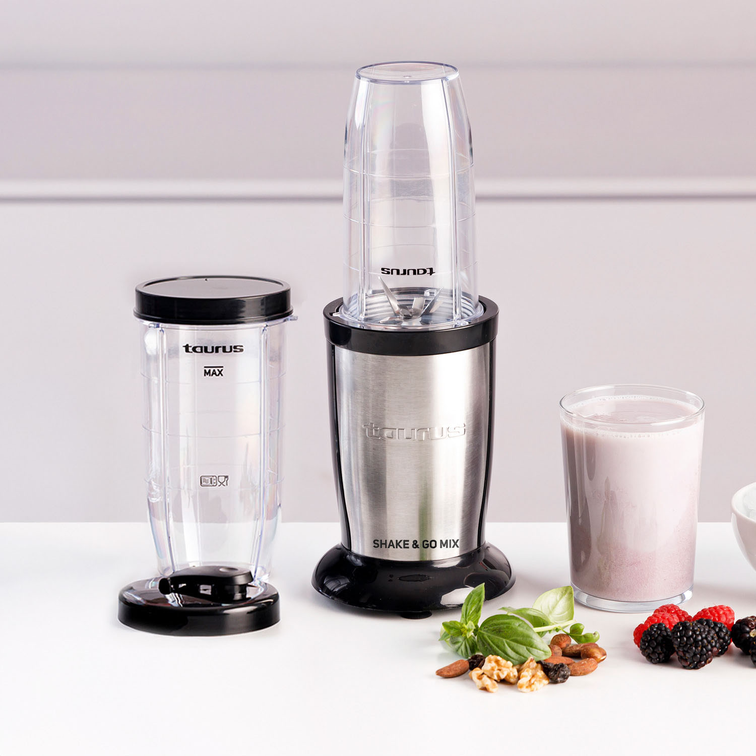 TAURUS Smoothie Blender SHAKE & GO MIX