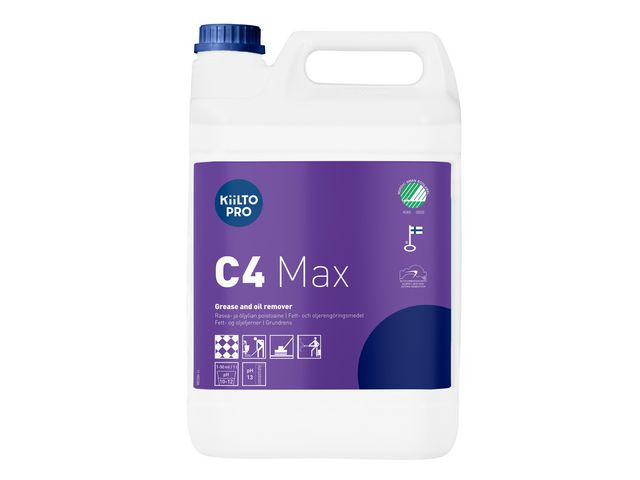 BildeRengjøring Kiilto C4 Max 5 L (3 stk)