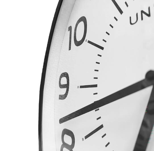 Veggur Unilux Pop Pl Ø32Cm Sort