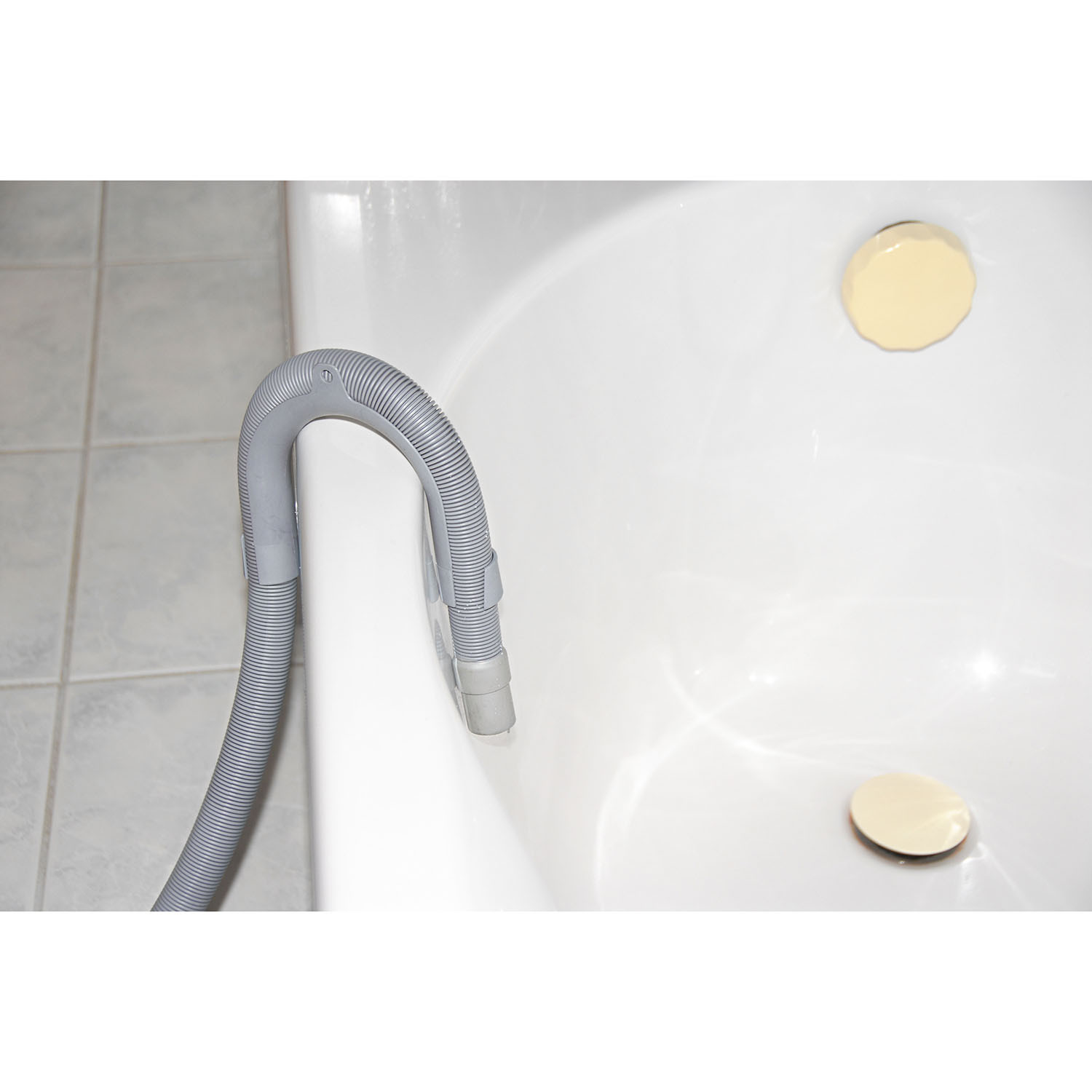 XAVAX Drain Hose for Washing Machine/Dish Washer 1.5 m