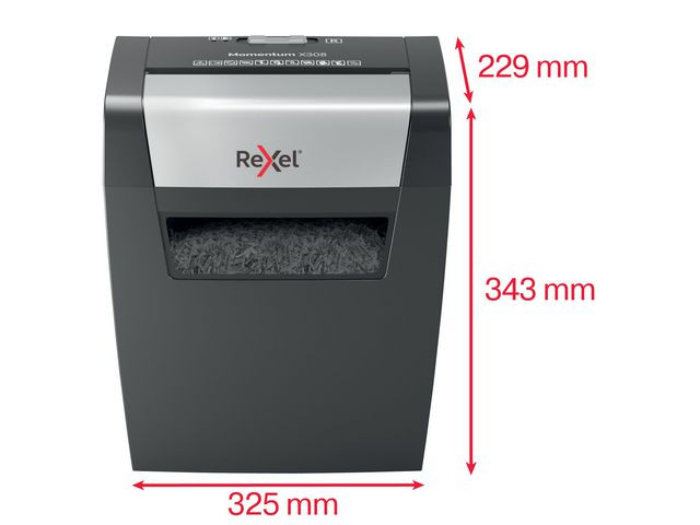 Makuleringsmaskin Rexel Momentum X308 P3