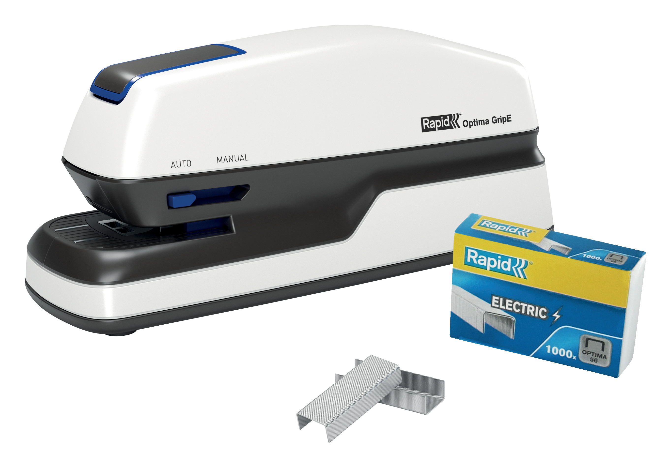 Stiftemaskin elektrisk Rapid Opima GripE
