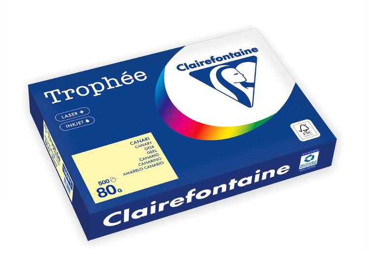 BildeKopipapir Trophee A3 80G Gul (500 ark)