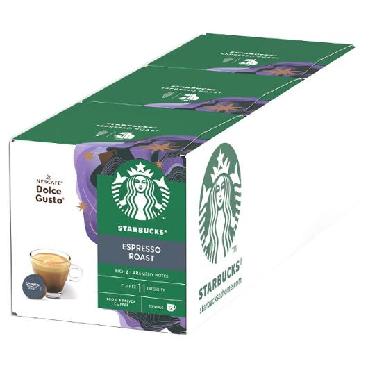 Kaffekapsel Starbucks Espresso Roast (12 stk)