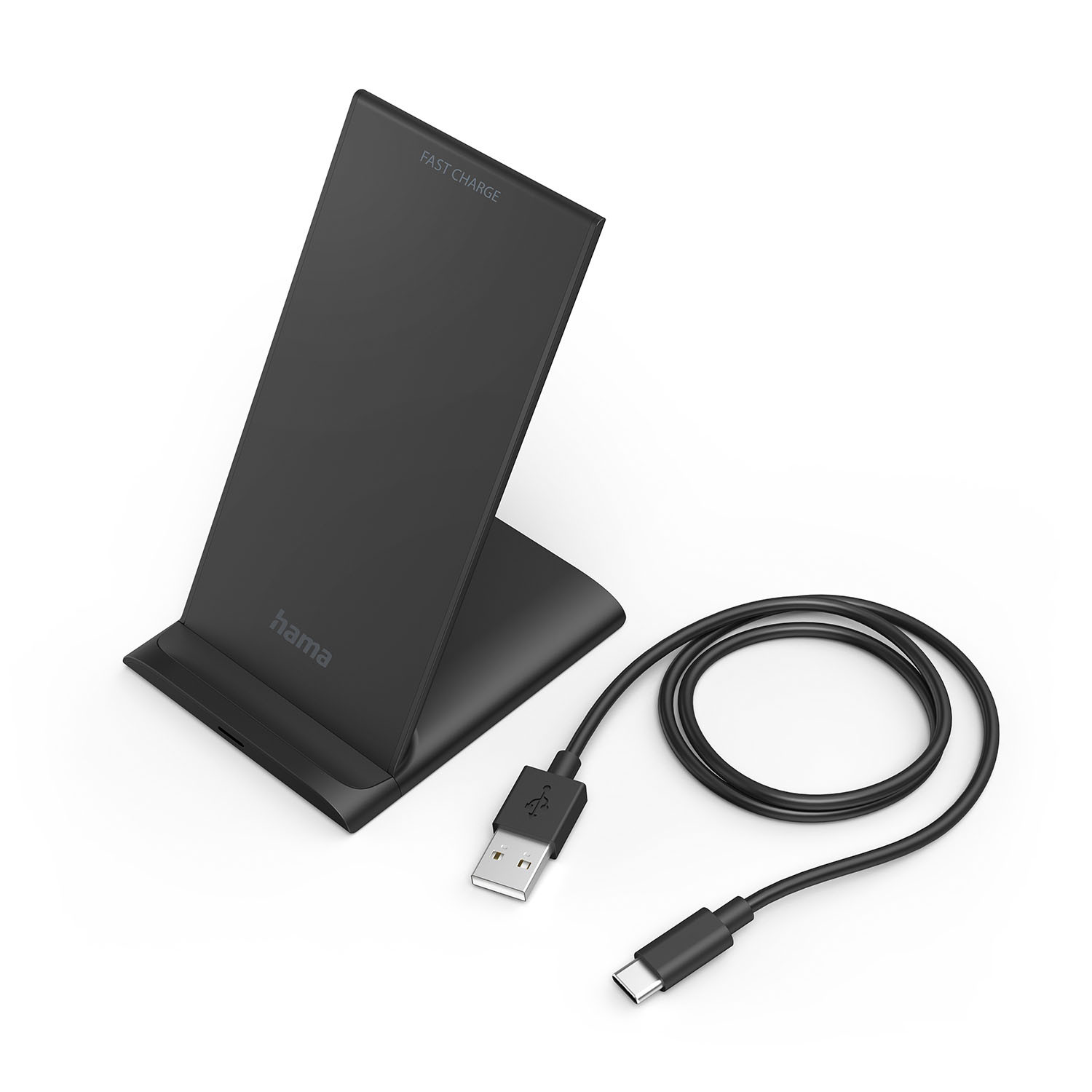 HAMA Wireless Qi Charging Pad 10W Black