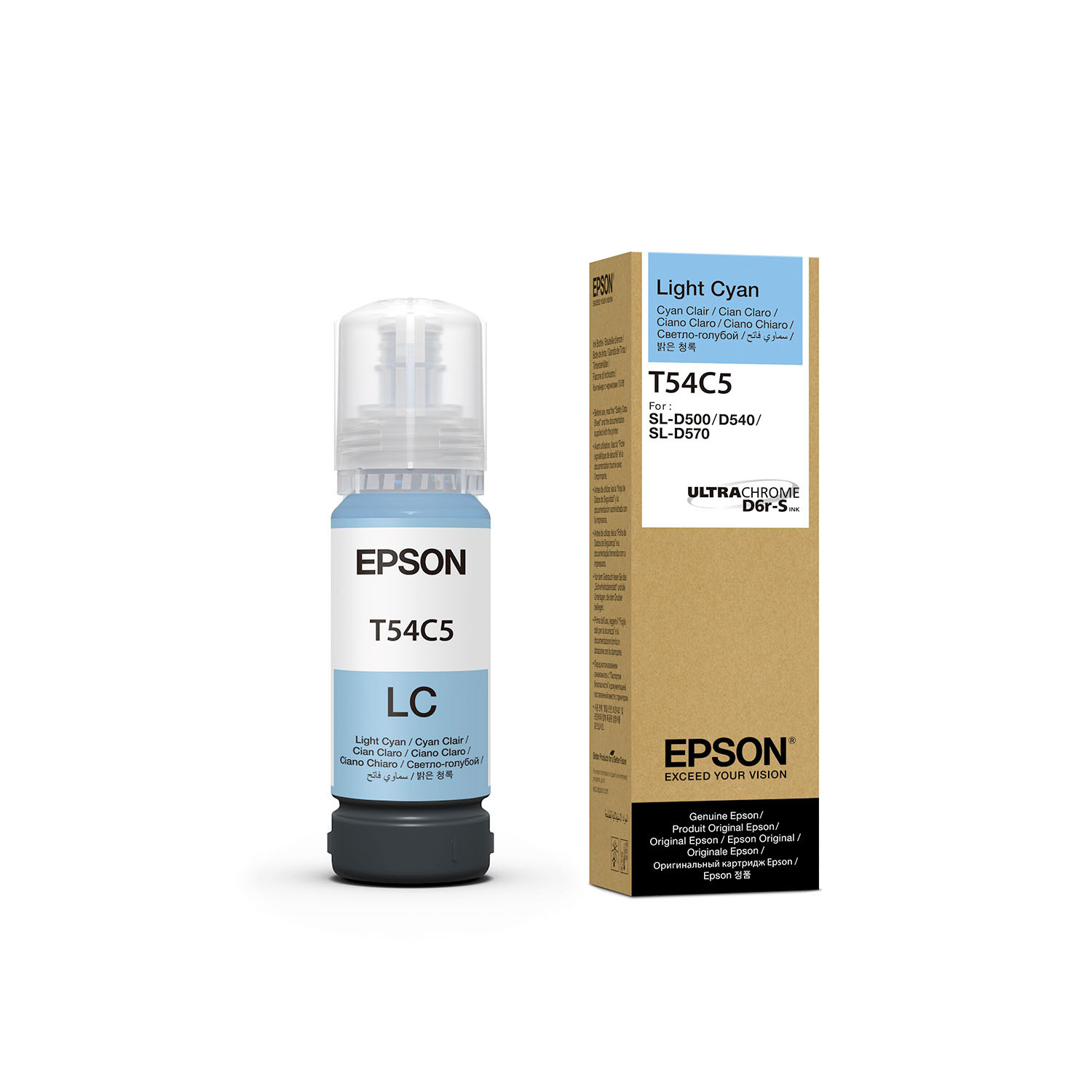 EPSON T54C Light Cyan SURELAB SL-D500 70ml