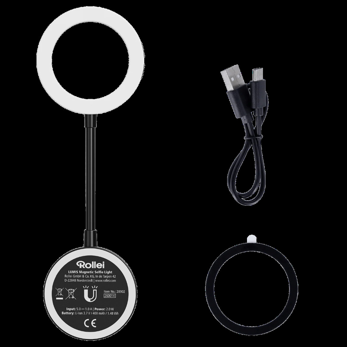 Rollei LUMIS Magnetic Selfie Light