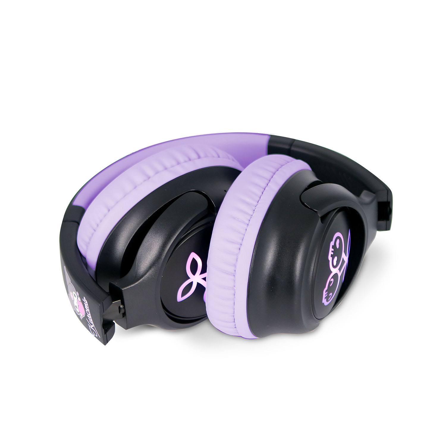 KUROMI Headphone Over-Ear Wireless LED Light Sharing Aux