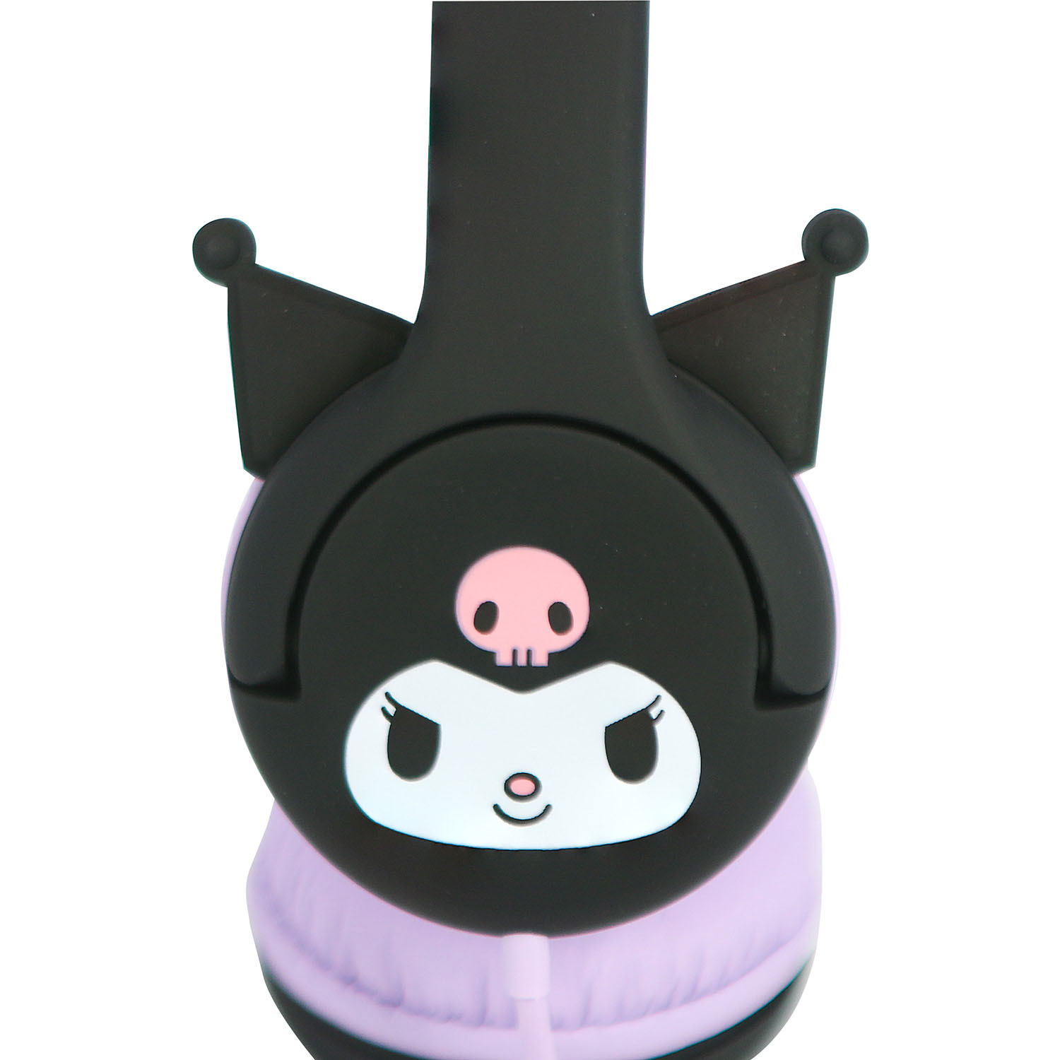 KUROMI Headphone Pink Wired On-Ear 85dB With Ears