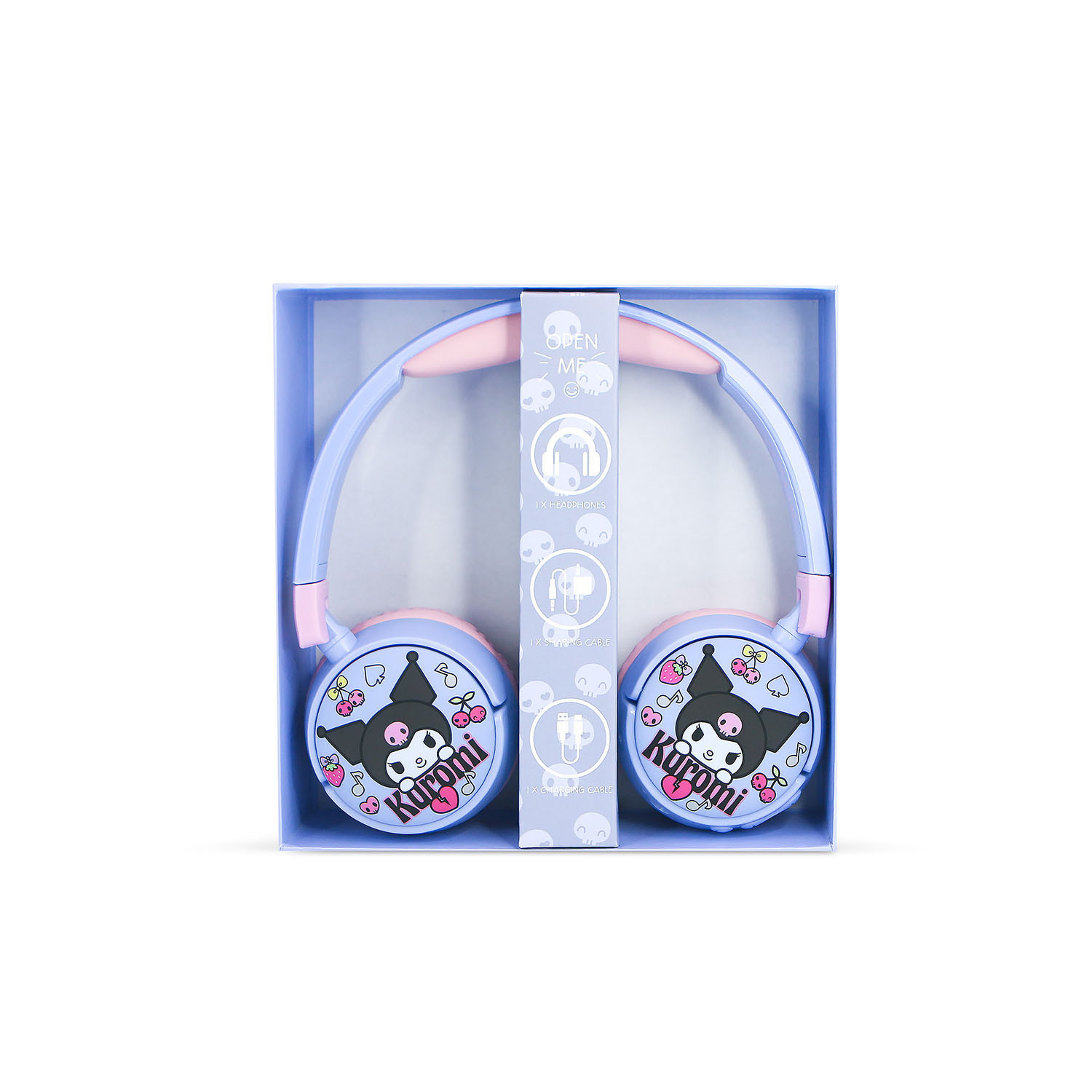KUROMI Headphone On-Ear Wireless 85dB/95dB Sharing Aux