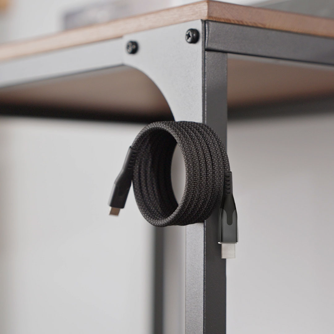 STATIK MagStack Magnetic Cable Pro USB-C to USB-C 2m Black