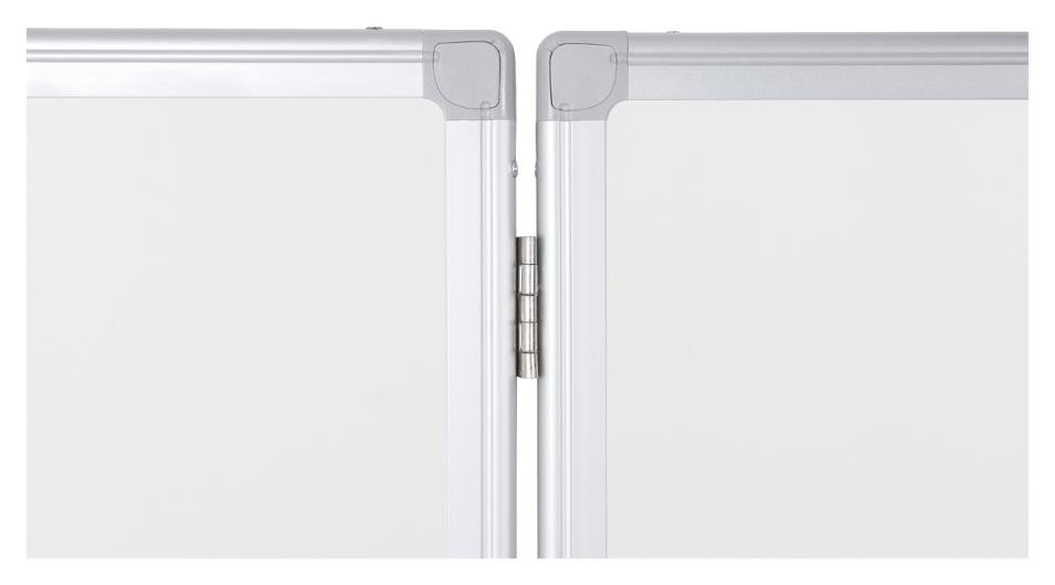 Whiteboard Bi-Office Trio 120X150 Emalje