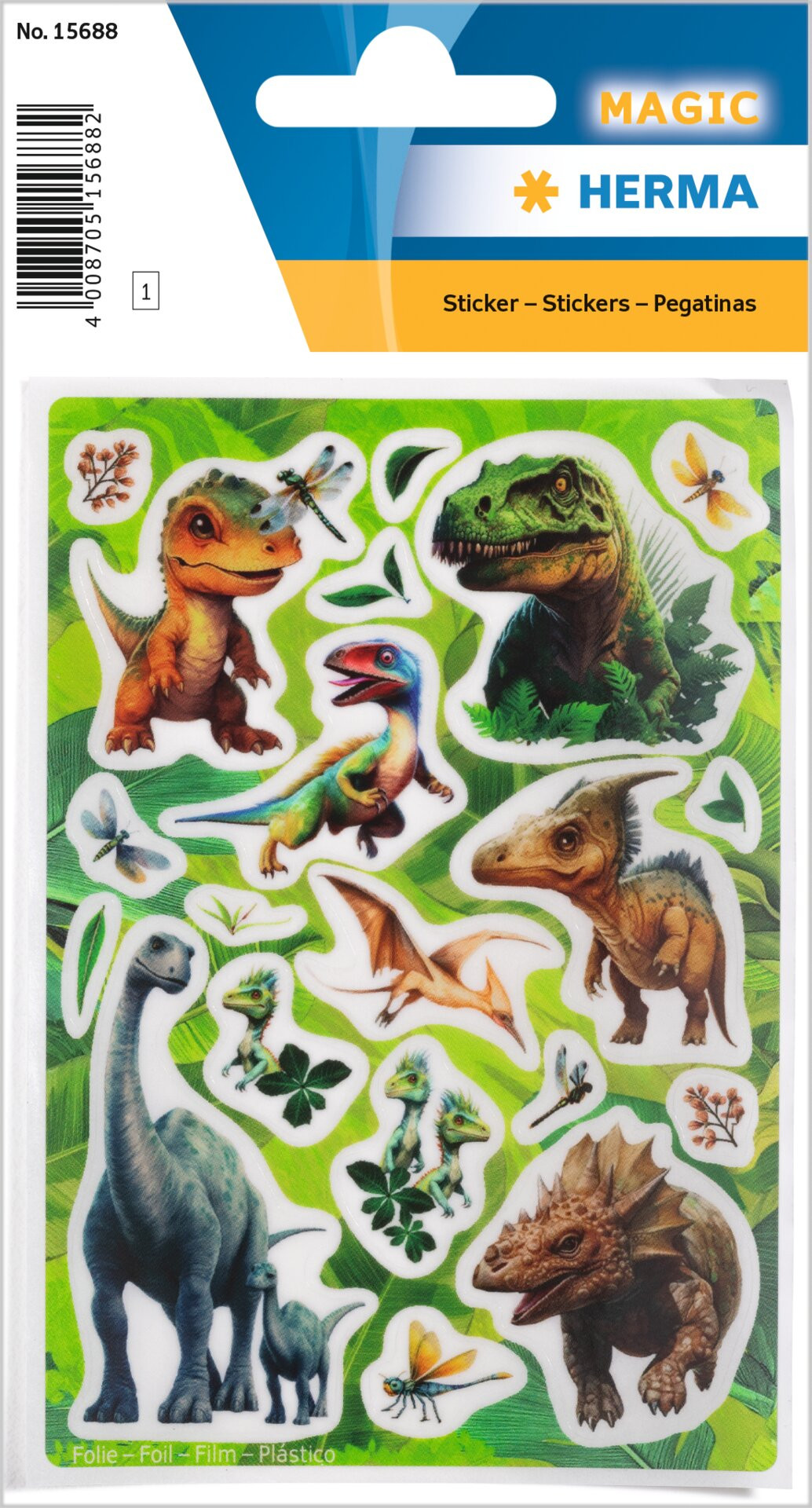 BildeHerma stickers Magic dino world (1)