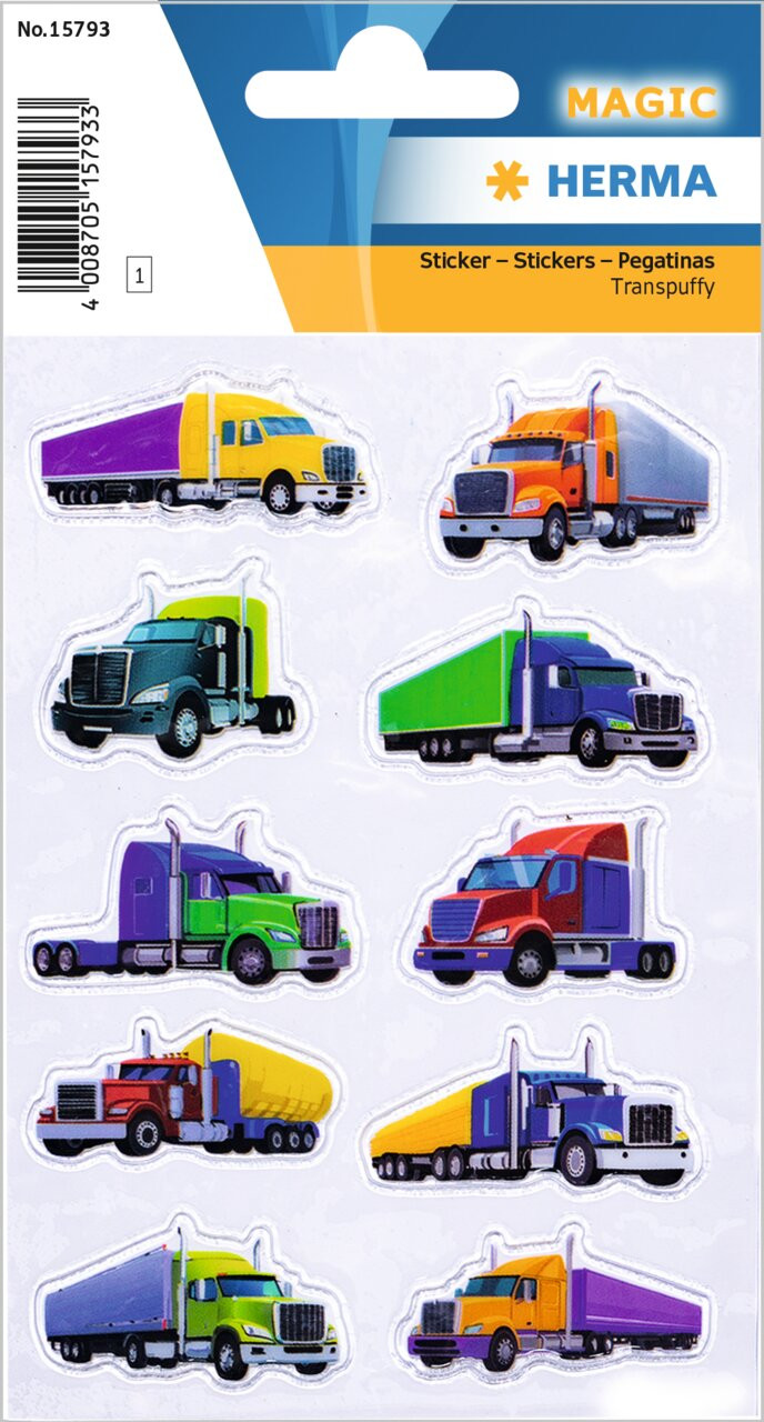 BildeHerma stickers Magic trucks (1)